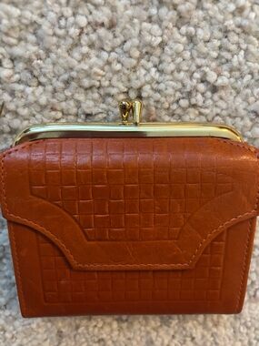 Vintage Princess Gardner wallet cow hide leather great condition